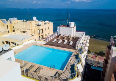 Hotel FLAMINGO BEACH 3* - Larnaka, Kipar